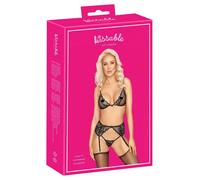 Kissable - ensemble de lingerie (noir)