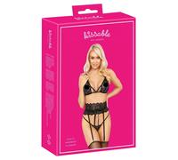 Kissable - Ensemble soutien-gorge à bretelles (noir)
