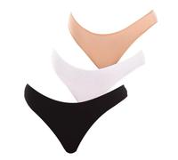 Kisses&Love Lot de 3 Tongs en Bambou Q-EN907 pour Femme