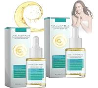 KISSHI CollagenPlus Lifting Body Oil, Collagen Plus Lifting Body Oil,Collagen Lifting Body Oil, Anti-Aging Collagen Lift Serum, Reduces Fine Lines and Wrinkles (2 Pcs)
