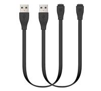 Kissmart Lot de 2 chargeurs compatibles avec Fitbit Charge/Force (pas pour Charge HR), câble de charge USB de rechange pour Fitbit Charge/Force