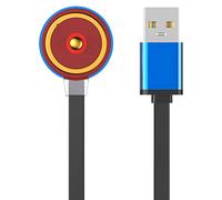 Kissmart MCC 3 Chargeur pour Olight Odin/Odin Mini/PL-Pro/Baton3/Warrior Mini2/Perun 2/Seeker 3 Pro/Warrior 3s/Baldr Pro R | Câble de charge USB de rechange pour lampes de poche (1 m)