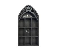 Kissmii Étagère murale en cristal, étagère à , bibliothèque, étagère de maquillage, vase, étagère de rangement en céramique A