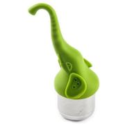 Kissmii Infuseur à thé en acier inoxydable en forme d'éléphant avec poignée en silicone, pour thé en vrac, café et épices