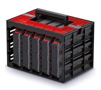 Mallette à outils - Kistenberg - KTC30256B-S411 - 5 organiseurs - Poignée ergonomique - Corps en poly