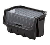 Kistenberg Boîte multifonction empilable pour petites pièces - En plastique transparent - 396 x 290 x 280 cm (L x l x H)