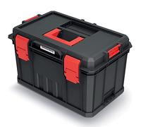 Kistenberg Caisse à outils Boîte à outils Boîte à outils d'atelier avec 2x séparations, capacité de charge 50 kg, plastique, Modular Solution 530 x 355 x 310 mm