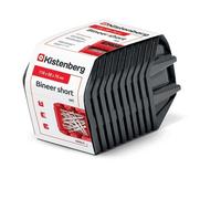 Kistenberg kuwety 12 bineer short 10szt. czarne 118x98x70mm