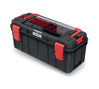KISTENBERG KXS6530F Boîte à outils Système de rangement pour caisses à outils Caisse d'atelier plastique 65 x 28 x 31,4 cm