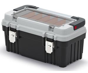 KISTENBERG OPTIMA mallette a outils avec poignée métallique et serrure, 470 × 256 × 238 mm