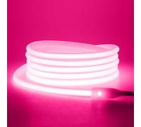 KISUFU 220V COB Ruban Led Flexible Néon Bande Led, 288 LEDs/M IP65 Etanche 50cm peut être coupé Bandeau LED pour Intérieur/Extérieur Maison Chambre Cuisine Décoration