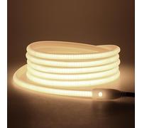 KISUFU 220V COB Ruban Led Flexible Néon Bande Led, 288 LEDs/M IP65 Etanche 50cm peut être coupé Bandeau LED pour Intérieur/Extérieur Maison Chambre Cuisine Décoration