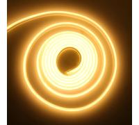 KISUFU 220V COB Ruban LED, IP67 Etanche 288 LEDs/m Bande Lumineuse LED 50cm Découpable Flexible Neon Light Strip pour Cuisine, Salon, Fête, Bar, Extérieur Décoration.