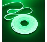 KISUFU 24V Ruban LED Neon, Flexible DC Néon Bande Led Étanche IP67 120 LEDs/M Light Strip pour Intérieur/Extérieur Décoration. (Alimentation Non Inclus)