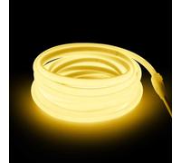 KISUFU Bandeau LED COB 220V, 288 LEDs/m IP67 Etanchte 50cm Cuttable Super Lumineux néon Ruban Bande LED Strip Light pour DIY Chambre, Cuisine, Exterieur Maison Décoration