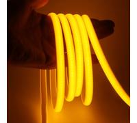 KISUFU Bandeau LED COB 220V, 288 LEDs/m IP67 Etanchte 50cm Cuttable Super Lumineux néon Ruban Bande LED Strip Light pour DIY Chambre, Cuisine, Exterieur Maison Décoration