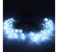 KISUFU Guirlande lumineuse LED, s 1.5 m 10 boules 3 AA Batterie lumière de corde pour Noël, Mariage, Anniversaire, Fenêtre, Maison.