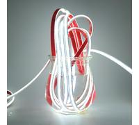 KISUFU Ruban LED COB 12V, IP68 étanche 320 LEDs/m 2PIN CRI>90 Bande Double face Lumineuse LED Light Strip pour Fête, Comptoir, étagère, Décoration Intérieure. (sans alimentation)