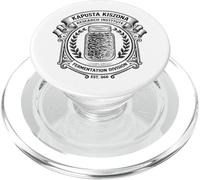 Kiszona Kapusta Research - Motif Amusant Amoureux de la choucroute PopSockets PopGrip pour MagSafe