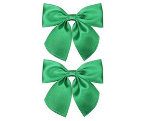 KISZU Pinces à cheveux queue d'hirondelle de 8,9 cm pour filles - Support queue de cheval - Ruban - Petites pinces crocodiles - Accessoires pour toutes les coiffures - Pour l'école, l'obtention d'un
