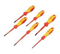 Kit 00 20 12 V04 : tournevis isolé Phillips, Pozidriv®, plat 1kVAC KNIPEX