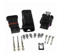 Kit 1/5/10/20 1718653-1 TE Connecteur électronique automatique étanche mâle femelle 3 broches 4F0973703A 4F0973703(Male female,20Set)