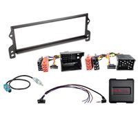 Kit 1-DIN compatible avec BMW Mini (R50/R52/R53) 2001-2008 SWC/antenne