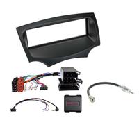 Kit 1-DIN compatible avec Ford Ka(RU8) 2009-2017 ISO/Mini ISO SWC/antenne