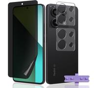 Kit 1 Film Écran Tpu Vie Privée + 2 Protections Lentilles Caméra Pour Xiaomi Poco X6 Pro - Anti-Espion Et Anti-Rayures