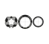 Kit 1 roue et 2 couronnes Somfy - Pour moteur LT50 - Pour tube ZF80