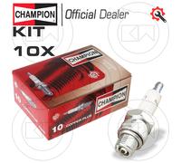 Kit 10 Bougies Champion L86C = Ngk B6Hs Moto Guzzi Dingo 3M-50 1963-1976