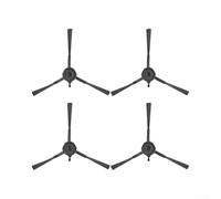 Kit 10 brosses latérales pour robot pour ezviz RE4 RE5 Kit 10(4 PACK) | Nylon résistant, atteint les coins, compatible RE4 RE5 Plus, installation pour facile, noir
