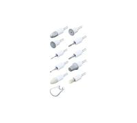 Beurer Fraises de rechange MP 64 – Kit 10 embouts saphir et feutre pour manucure pédicure