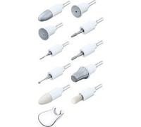 Beurer Fraises de rechange MP 64 – Kit 10 embouts saphir et feutre pour manucure pédicure