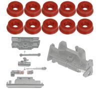 KIT 10 JOINTS ENTRETIEN VALVE DE DRAINAGE GROUPEDE BRASSAGE MACHINE À CAFÉ REMPLACEMENT COMPATIBLE AVEC JURA AEG KRUPS NIVONA SIEMENS MELITTA IMPRESSA BOSCH ETC…