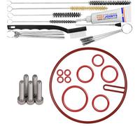 KIT 10 JOINTS REMPLACEMENT POUR THERMOBLOCK EVAPORATEUR | TUYAU DE PRESSION VALVE MACHINE A CAFE REMPLACEMENT COMPATIBLE AVEC SIEMENS SAECO GAGGIA BOSCH KING CONFORTA SOLIS TURMIX NESPRESSO ETC…