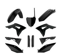 Kit 11 Carénages POLISPORT Noir Pour Honda 250 CRF R 2020-2021