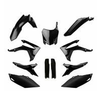 POLISPORT 91531 - Kit Plastique Complet (avec Protège-Fourches) HONDA Noir