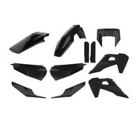 Kit 11 Carénages POLISPORT Noir Pour Husqvarna 450 FE 4T 2020-2023
