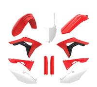 POLISPORT 91534 - Kit Plastique Complet (avec Protège-Fourches) HONDA Couleur OEM