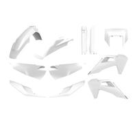 Kit 11 Carènes POLISPORT Blanches Pour Husqvarna 501 FE 4T 2020-2023