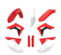 POLISPORT 91544 - Kit Plastique Complet (avec Protège-Fourches) HONDA Couleur OEM