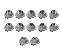 Kit 12 pour roues Plastique Gris pour Panier Inférieur Lave-Vaisselle(B) | Compatibilité pour bosch, pour siemens, Néff; remplace défectueuses, restauration glisse parfaite