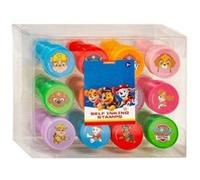 Kit 12 tampons auto encreurs enfant Pat Patrouille dont Chase, Marcus, Stella - Loisirs creatifs - Set Timbres + carte animaux