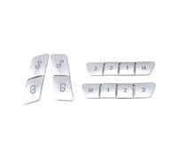 Kit 12PCS Boutons Siège Mémoire Pour Mercedes Kit 12PCS Boutons(Silver)