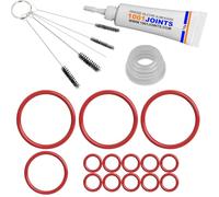 KIT 15 JOINTS ENTRETIEN RÉSERVOIR D'EAU FLEXIBLE DE PRESSION GROUPE MACHINE À CAFÉ REMPLACEMENT COMPATIBLE AVEC DELONGHI ECAM ESAM PRIMADONNA DINAMICA ELETTA MAGNIFICA CAPPUCCINO ETC…