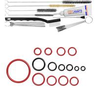 KIT 15 JOINTS ENTRETIEN VALVE DE SUPPORT SOUPAPE A VAPEUR GROUPE D'INFUSION SOUPAPE D’ÉCOULEMENT MACHINE À CAFÉ REMPLACEMENT COMPATIBLE AVEC PHILIPS SAECO SPIDEM GAGGIA ETC…