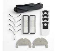 Kit 15 pour Dreame D10 pour Plus pour Gen 2 Brosse Kit 15 pour | Compatible exact, kit complet 15 , brosse principale, sacs pour poussière, mop