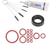 KIT 16 JOINTS ENTRETIEN PERCOLATEUR SOUPAPE DE SUPPORT RÉSERVOIR D'EAU TUYAUX DE PRESSION MACHINE À CAFÉ REMPLACEMENT COMPATIBLE AVEC SIEMENS BOSCH SOLIS SATRAP TURMIX ETC…