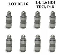 Kit 16 Poussoirs Hydrauliques Soupapes pour Moteur HDi TDCi Peugeot Citroën Ford 1.4 / 1.5 / 1.6 / 2.0